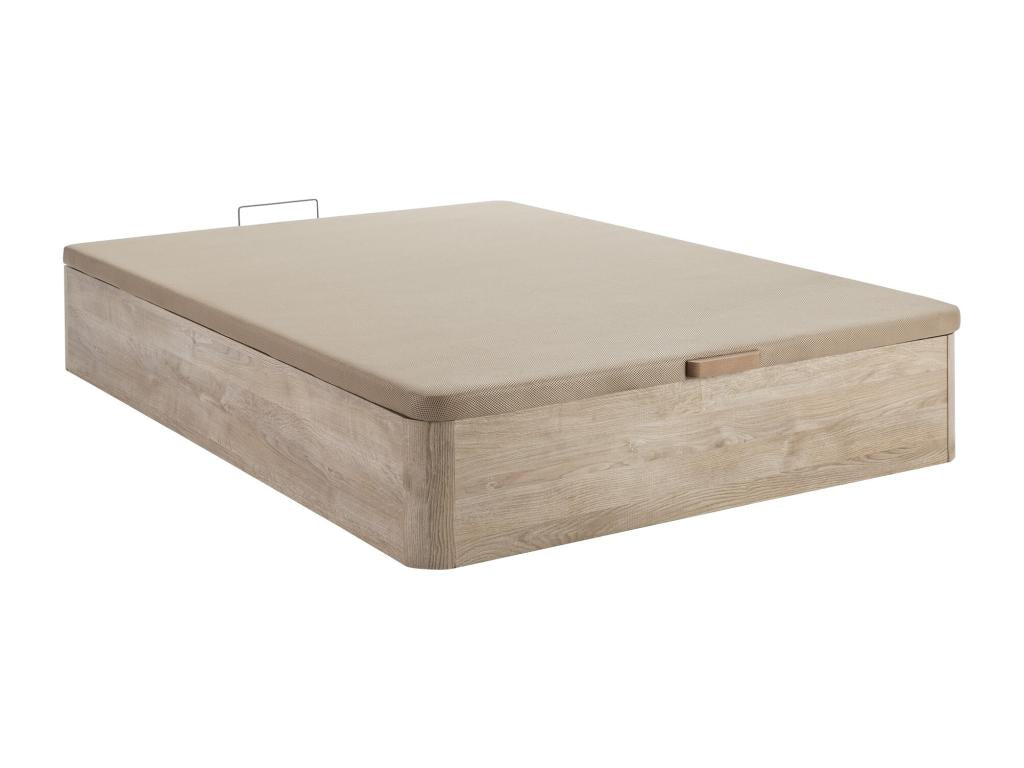 140x200 cm storage bed base - Light natural - Dekonao USTF96838