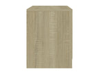Nobellea Oak Bedside Table 45x34.5x44.5 cm Chipboard SKCP27284