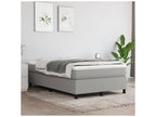 Dekonao bed base with light grey mattress 120x200 Fabric UZTT07957