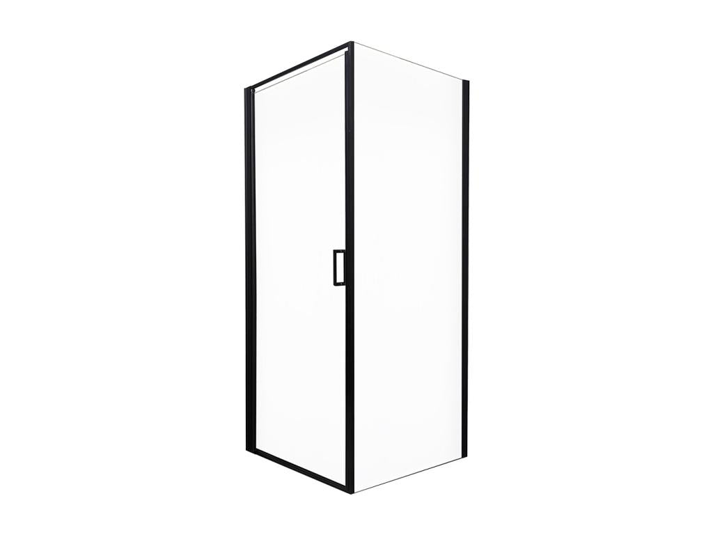 HOME Ligniva Shower Enclosure Ligniva Matte Black - 100x195 cm CYGX05675
