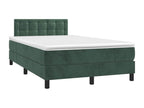 Dekonao bed base with dark green LED mattress 120x190 cm SECZ11587