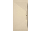 Dekonao SIDE Cream Slate Finish Shower Tray with Colored Grid - 130x70 cm OHRD70867