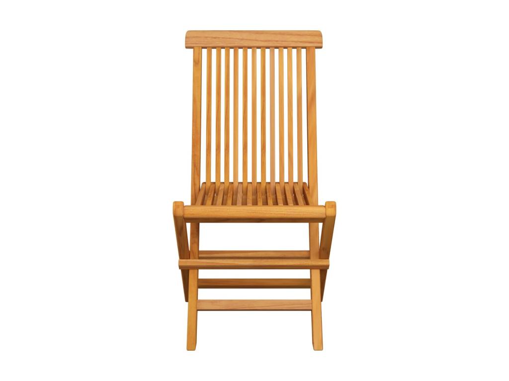 Garden chairs with light blue cushions, 8 pcs, solid teak, 2 RPYG33764