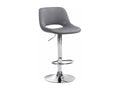 Grey metal bar stool/chair, 42x46x86 cm, 10 0004595 DQJF33277