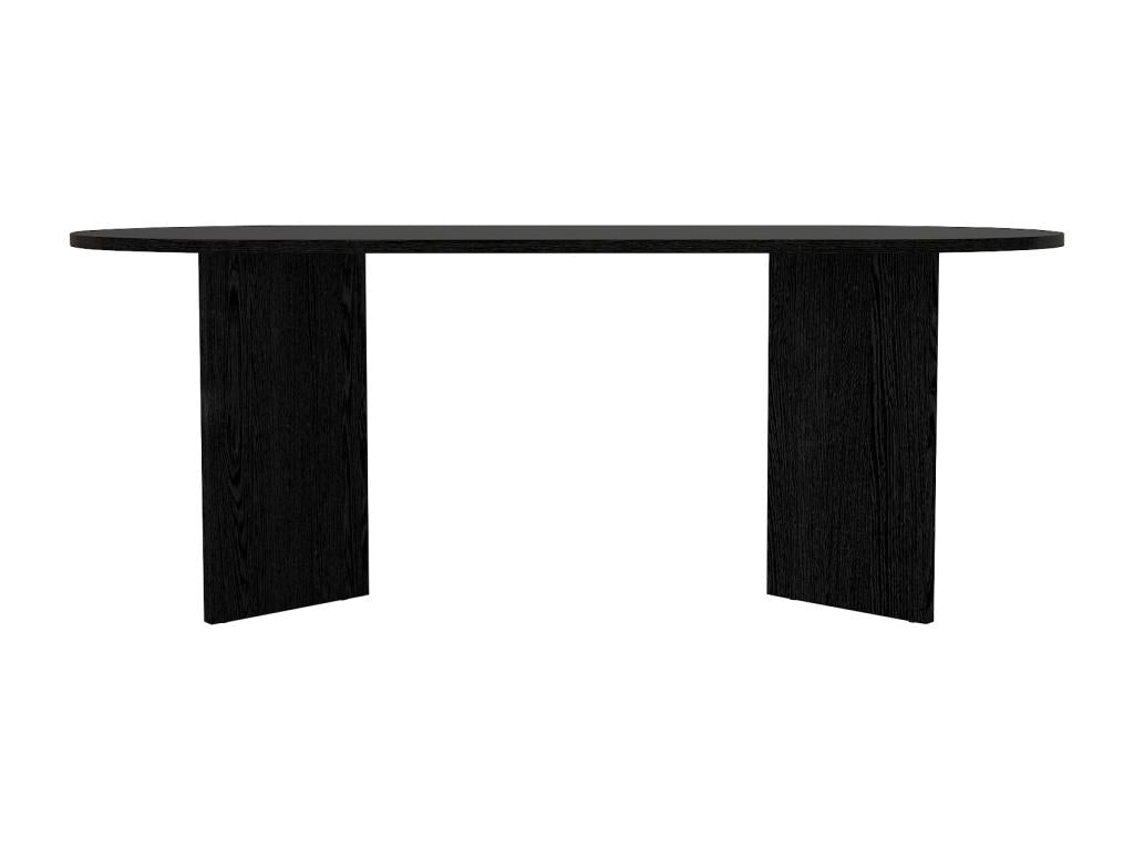 Dining table for 8 people - Black - Dekonao BMAG69508