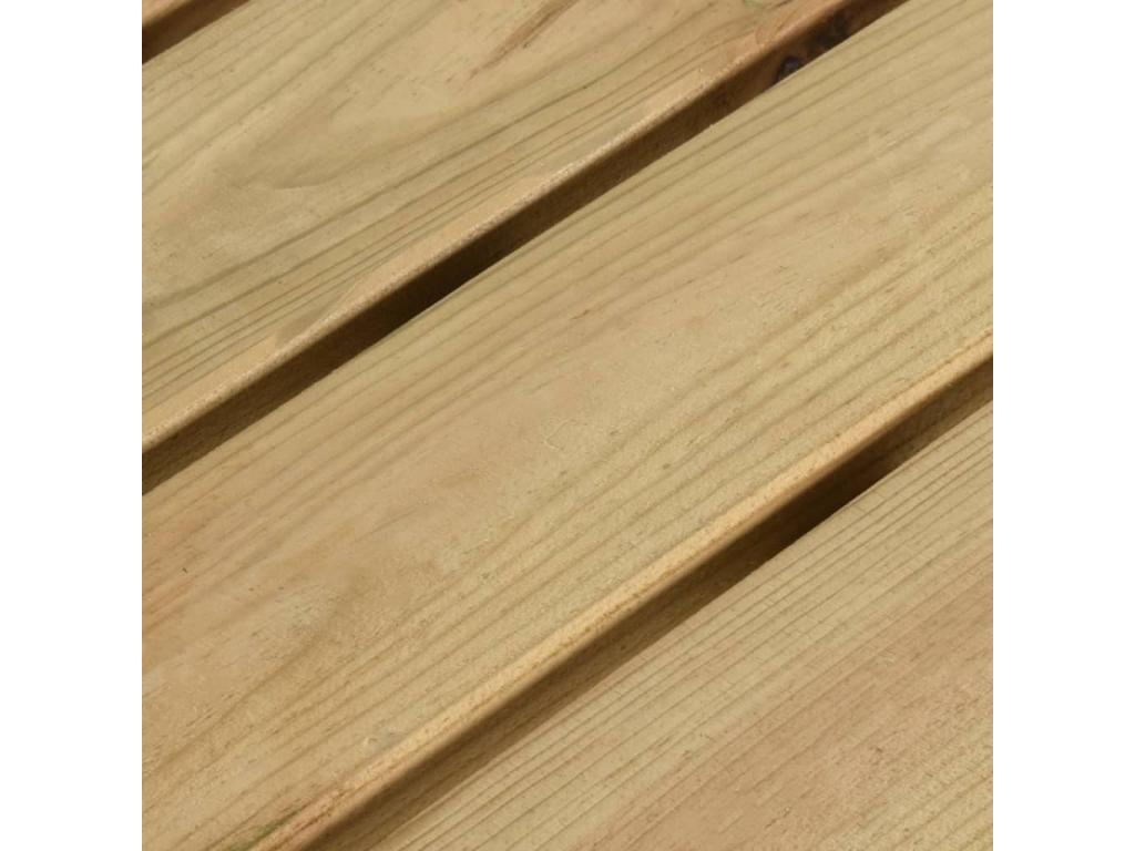 Garden bench 180cm Impregnated pine wood UQTJ46320