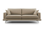 Dekonao Modern Sofa in Soft, Stain-Resistant Fabric T05 198 cm Beige OXKQ20891