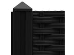 Raised bed planter, black, 160x40x71 cm, 02 0000923 RAJJ23236