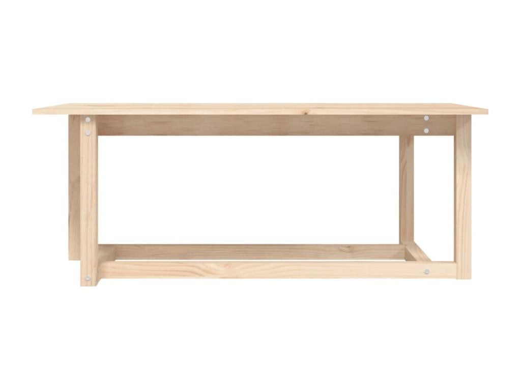Coffee table 110x55x45 cm Solid pine wood OLDG31201