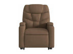 Brown Fabric Reclining Massage Chair MUQG48679
