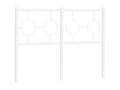 White metal headboard 120 cm JSTW20171