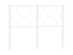 White metal headboard 120 cm JSTW20171