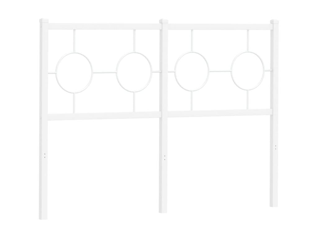 White metal headboard 120 cm JSTW20171