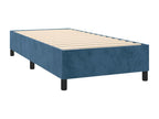 Dekonao bed base with mattress and LED, dark blue, 80x200cm, WMXG06924