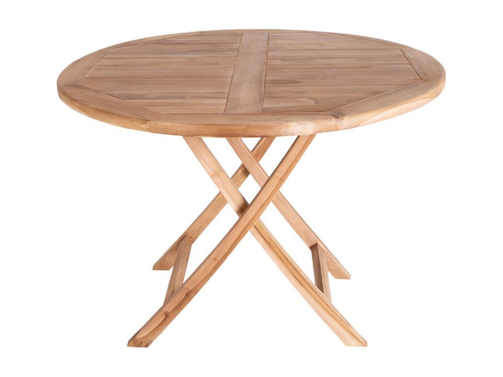 Dekonao - 100cm Teak Garden Dining Table ZTGO92642