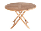 Dekonao - 100cm Teak Garden Dining Table ZTGO92642