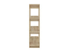 Dekonao Oak Bookshelf/Room Divider 100x30x123.5 cm VUYW64716