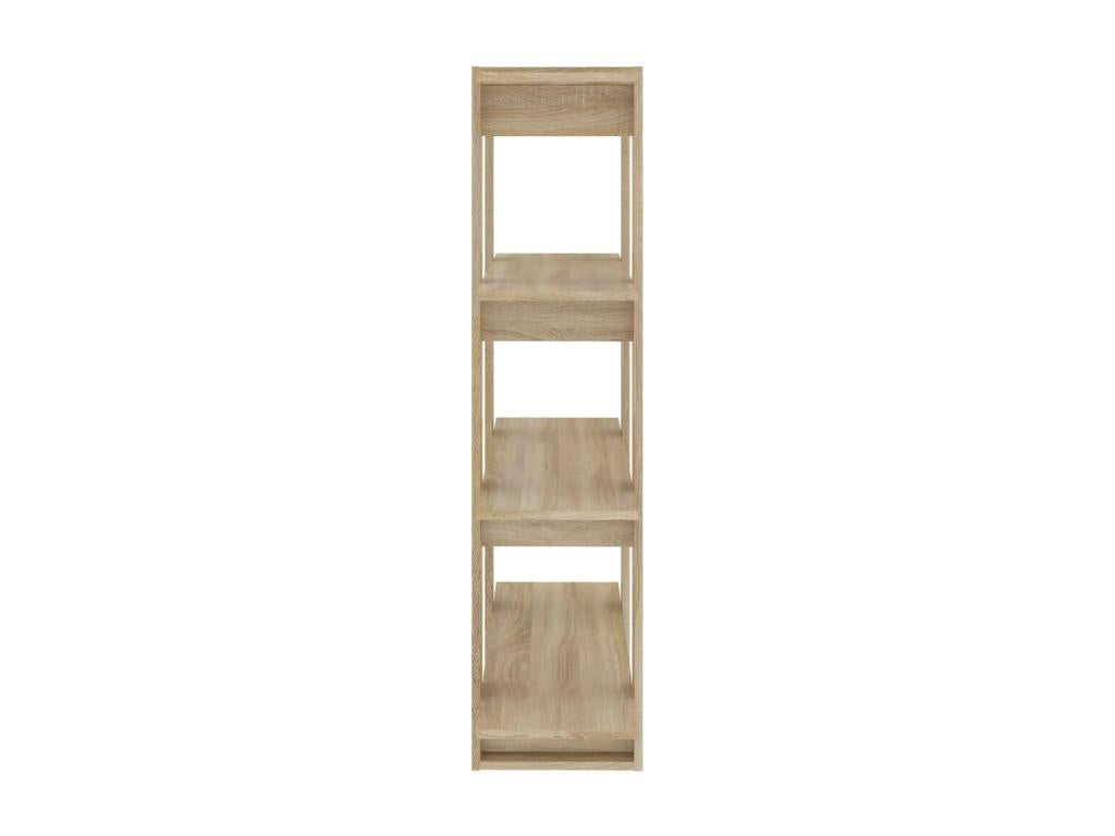 Dekonao Oak Bookshelf/Room Divider 100x30x123.5 cm VUYW64716
