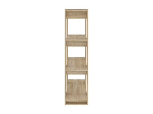 Dekonao Oak Bookshelf/Room Divider 100x30x123.5 cm VUYW64716