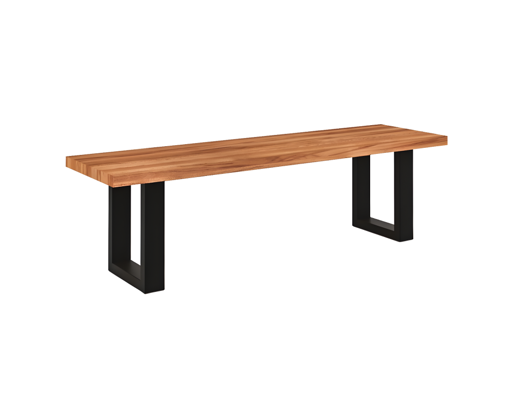 Ligniva - Natural oiled beech heartwood dining bench HCUC64194