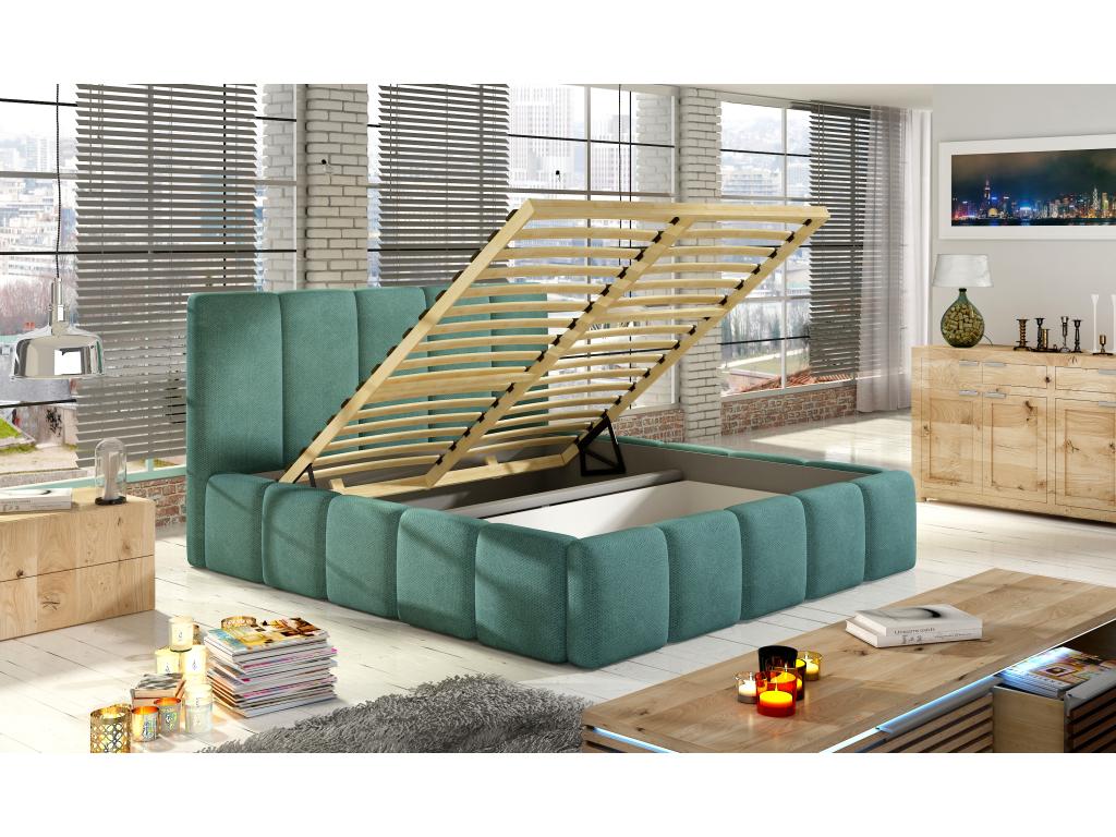 Dekonao Modern Upholstered Faux Leather Bed - White - 180x200 YDDR25584