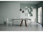 Extendable console table 90x40/300 cm Diamante Concrete Grey Bear frame LKOT83935