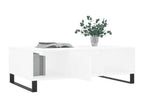 White coffee table 104x60x35 engineered wood RPCG49165