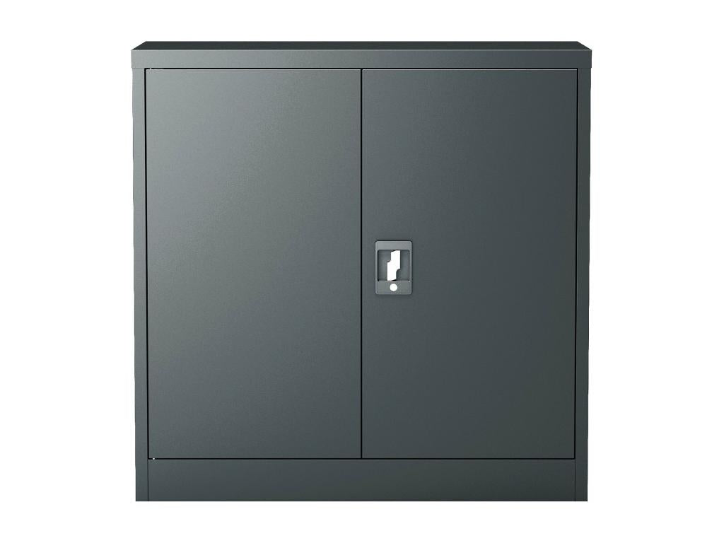 Grey office locker cabinet 90x40x90 cm 03 0006322 DVQX02337