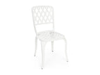 Dekonao White Aluminium Garden Chair - Set of 2 OFFT64021