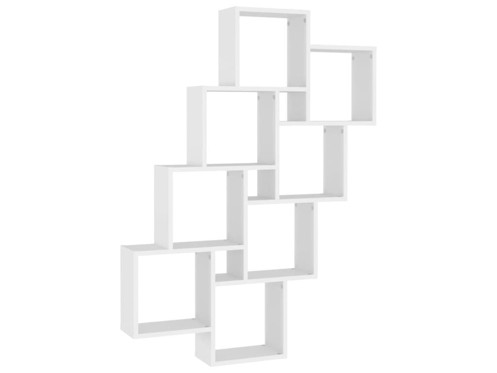 Dekonao wall shelf, white, 90x15x119 WVDM00399