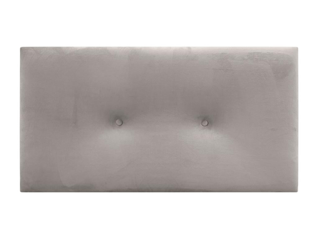 Dekonao Smooth Velvet Headboard with Buttons 80x60 Beds 80/90 - Beige UVBG62737