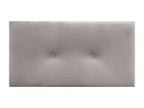 Dekonao Smooth Velvet Headboard with Buttons 80x60 Beds 80/90 - Beige UVBG62737
