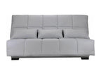Fabric click-clack sofa with storage, Dekonao 15cm mattress, Dekonao 193cm - Grey SCQV87999