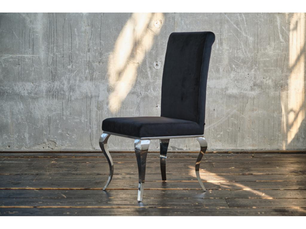 Chair - Black Velvet - Dekonao OZDS98666