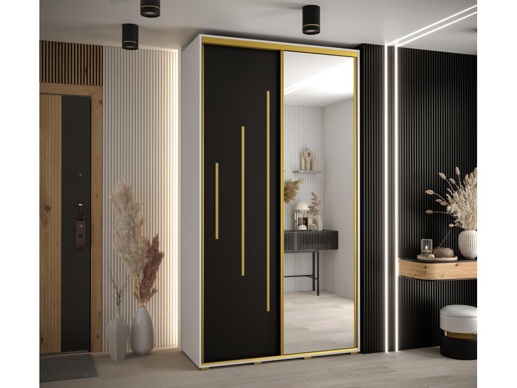 Dekonao 13 Sliding Door Wardrobe 235.2/140/45 2 Doors NCUD29163