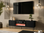 Ligniva U106 Black TV Stand 181x59x40cm ETWS70686