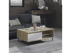 Dekonao White and Oak Coffee Table 90x60x35 2 EEGE20115