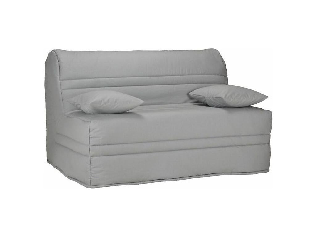 Dekonao fabric sofa bed with 15cm mattress, 140x200cm - Yellow HBMF65575