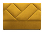 Ligniva - Ligniva Headboard 180x120cm in Yellow Velvet - 180x8x120cm TMIL68891