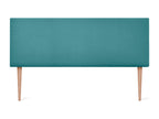 Dekonao Smooth Fabric Headboard 145x105cm with Legs for 135/140cm Beds - Turquoise HQMA41676