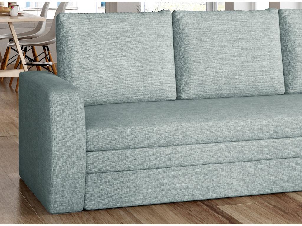 Nobellea 220cm OAZN73008 light green fabric sofa bed with storage