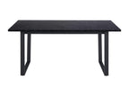 Dekonao Black Marble Print Dining Table. AOQE62388