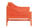 Brown daybed 90x200 solid pine wood ETFO93860