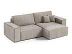 Dekonao Mini reversible and convertible 3-seater corner sofa with storage, corduroy, Dekonao VBIW29673