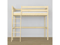 Wooden loft bed N04 Light Pine 120x180 SERV44377