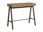 Extendable console table 90x40/190 cm Banco Small Stained Fir with Anthracite frame YLSC28900