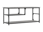 Dekonao TV stand, grey, 103x38x46.5 cm, engineered wood and steel, QKWC70790