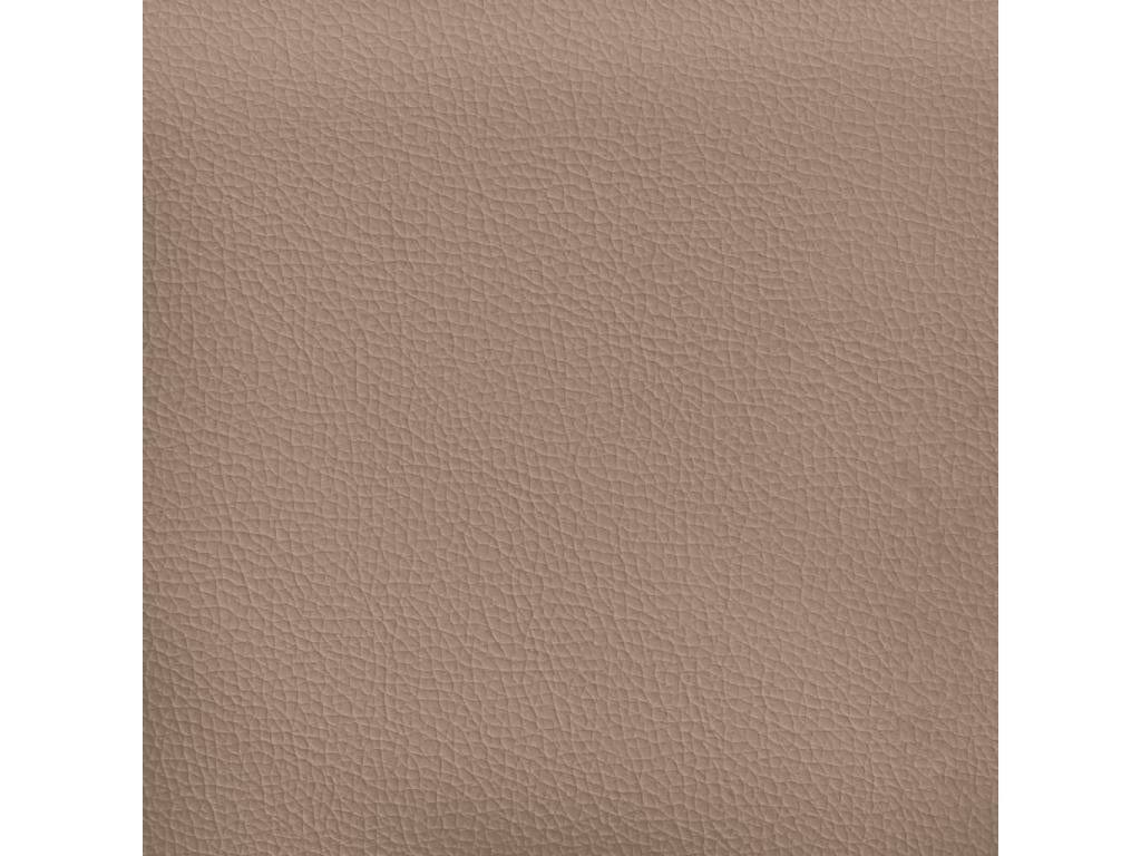 Cappuccino headboard cushion 90 cm faux leather JKCR36465