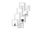 Dekonao wall shelf, white, 90x15x119 WVDM00399