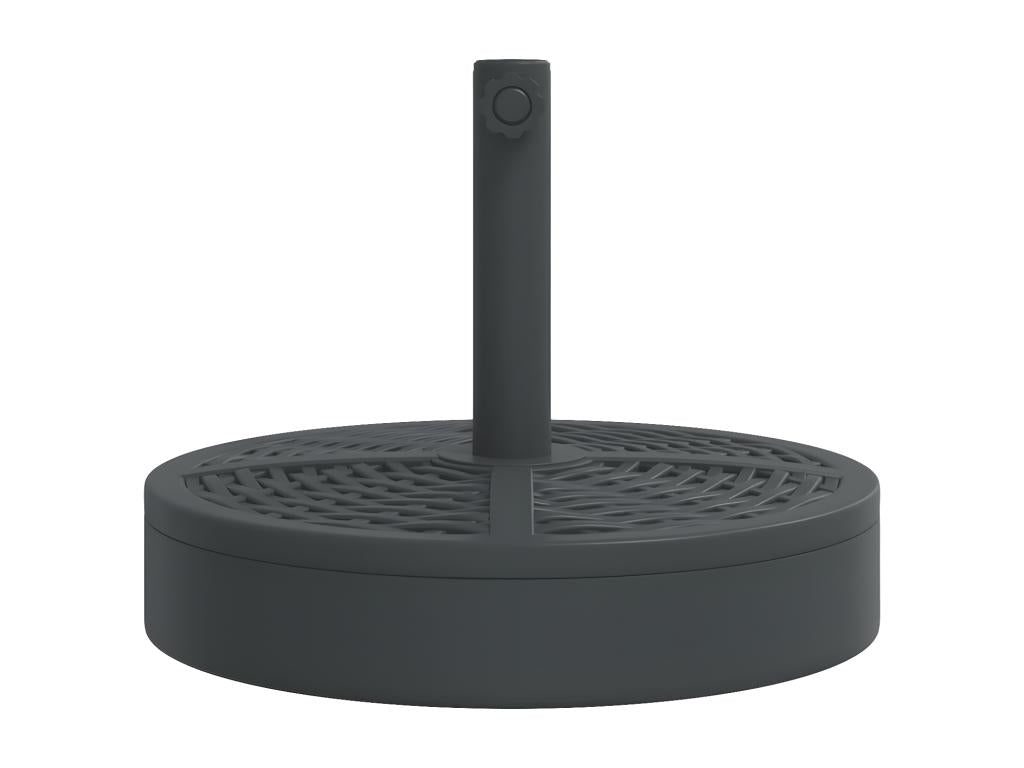 Dekonao Premium - Parasol base for 38/48 mm poles, 25 kg, round, JCYV24836